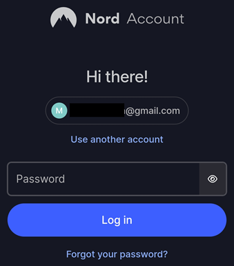 A screenshot of a login screen

Description automatically generated